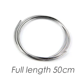 

50cm Length Multi-functional Sliver Color 2mm Aluminum Wire Household Practical Durable Welding Wires Hot DIY Sculpture Crafts