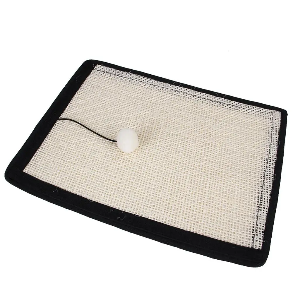 Pet Cat Scratch Guard Mat Sisal Pad Cats Scratching Post Kitten Grinding Claw Scratcher Mat Furniture Sofa Protector Cat Toys 