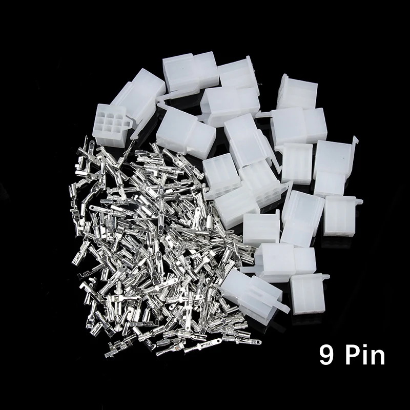 10 шт./набор 2/3/4/6/9Pin 2 8 мм автомобильной электрический провод разъем мужской