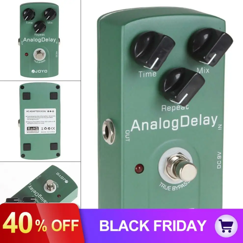 JOYO JF-33 True Bypass аналоговые гитарные педали с эффектом Delay с теплым выходом