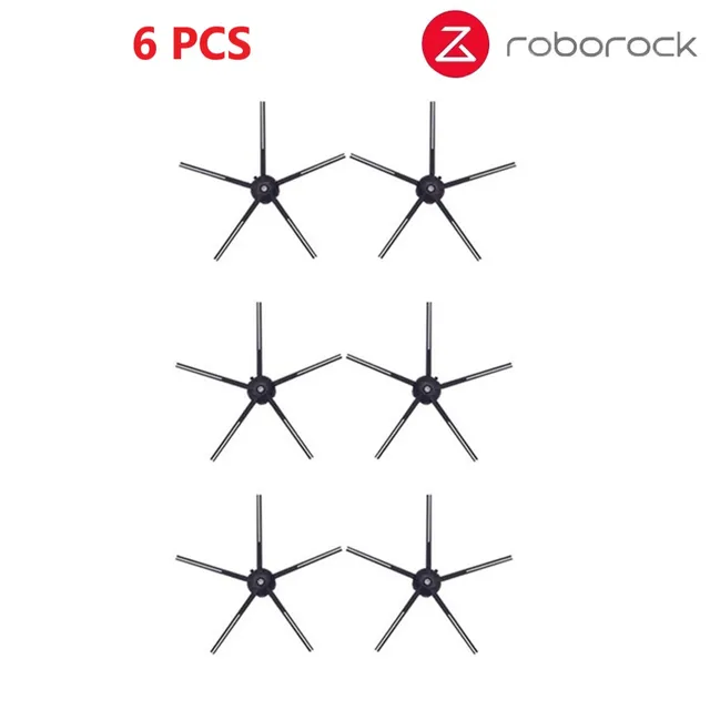 Xiaomi Roborock S7 S70 S75 S7Max s7MaxV T7S Plus Main Roll Brush Mop Rag Hepa Filter Side Brush Vacuum Cleaner Accessories 6 pcs