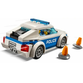 

11206 98pcs City Series Police Patrol Car Model Building Block Toys Gift For Children Construction Technic 60239
