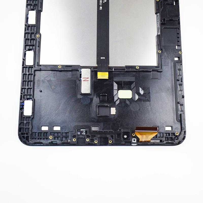 Черный для samsung Galaxy Tab A SM-T580 T580 T585 ЖК-дисплей сенсорный экран Сенсорная панель дигитайзер сборка с рамкой