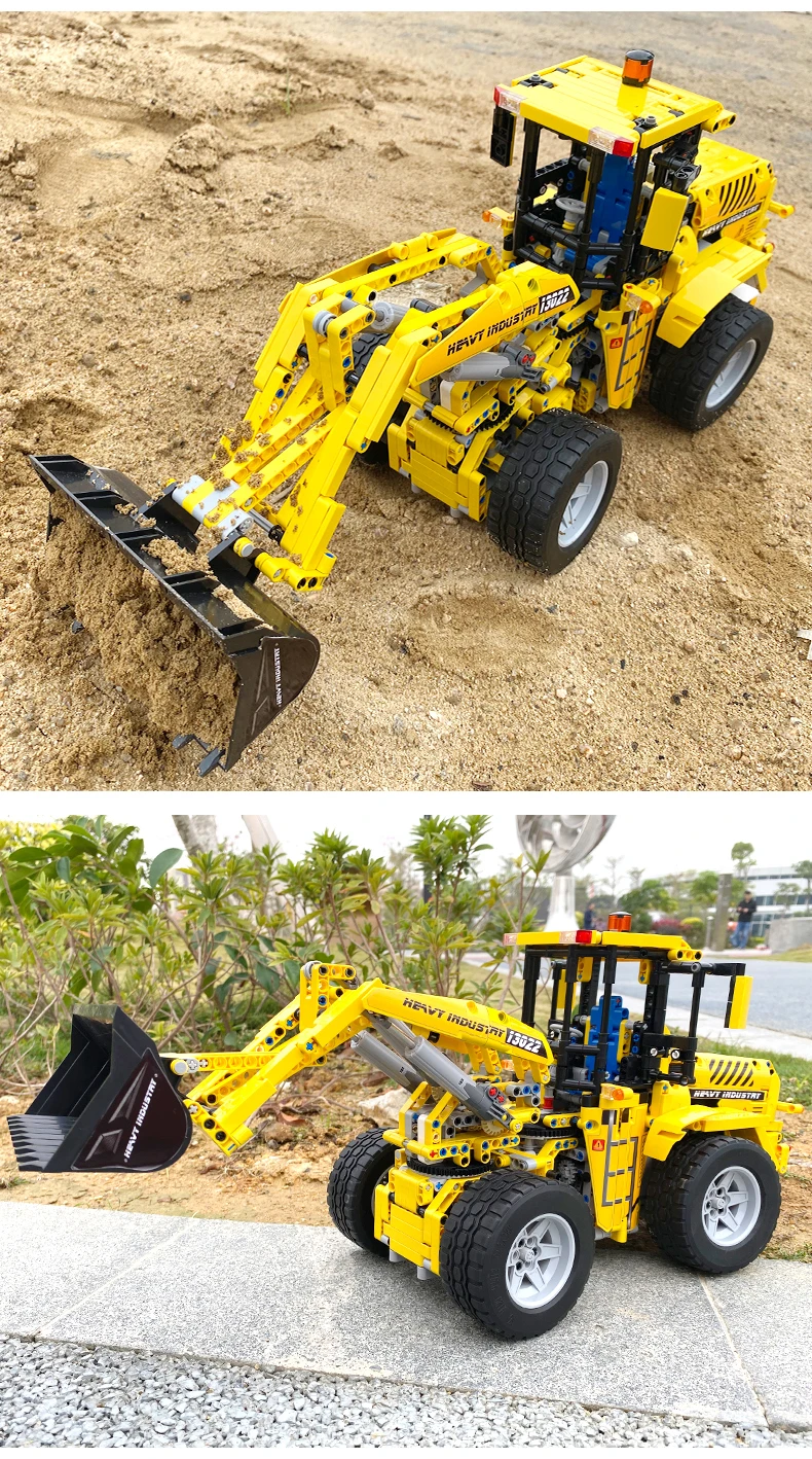 MOULD KING 13122 Volvo L350F Wheel Loader Bulldozer