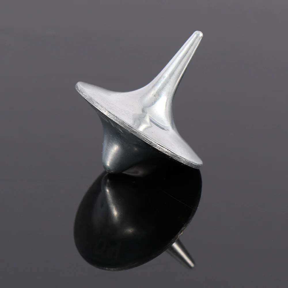 Hot Sale Metal Gyro Great Accurate Silver Spinning Top Hot Movie Totem Print Spinning Top new and high quality