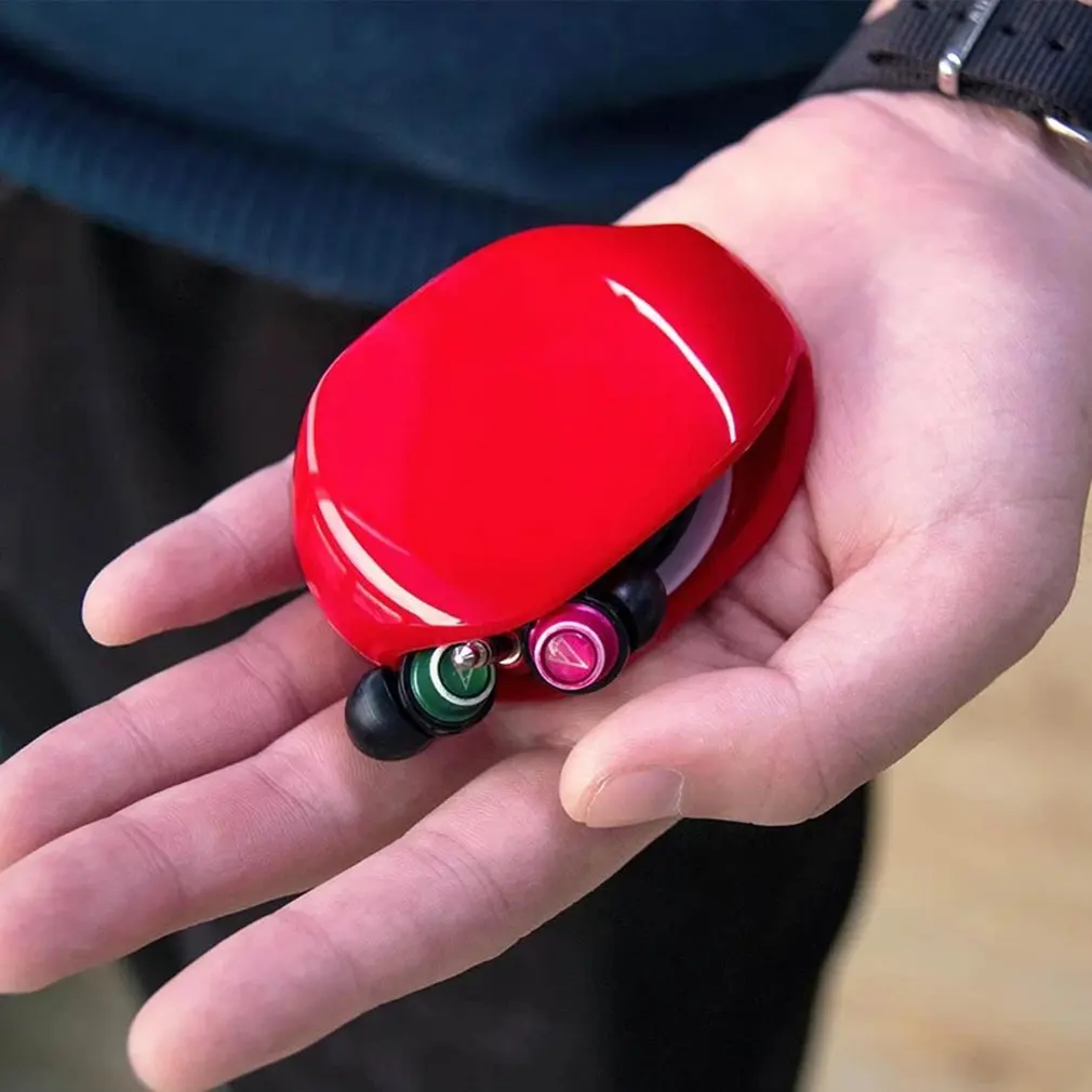 Creative Automatic Take-Up Winder Mobile Phone Headset Data Cable Charging Line Storage Box Professional
