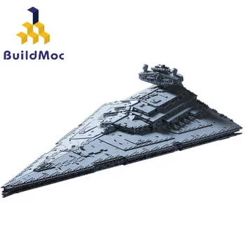 

BulidMOC dreadnought StarWars Toys 23556 Imperial Star Destroyer Set Compatible With 75292 Kids Toys Gifts Building Blocks Brick
