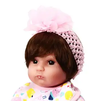 

45cm Newborn Doll Real Lifelike Silicone Reborn Baby Dolls Toddler Girls Gift Limited Collection Reborn Baby Doll