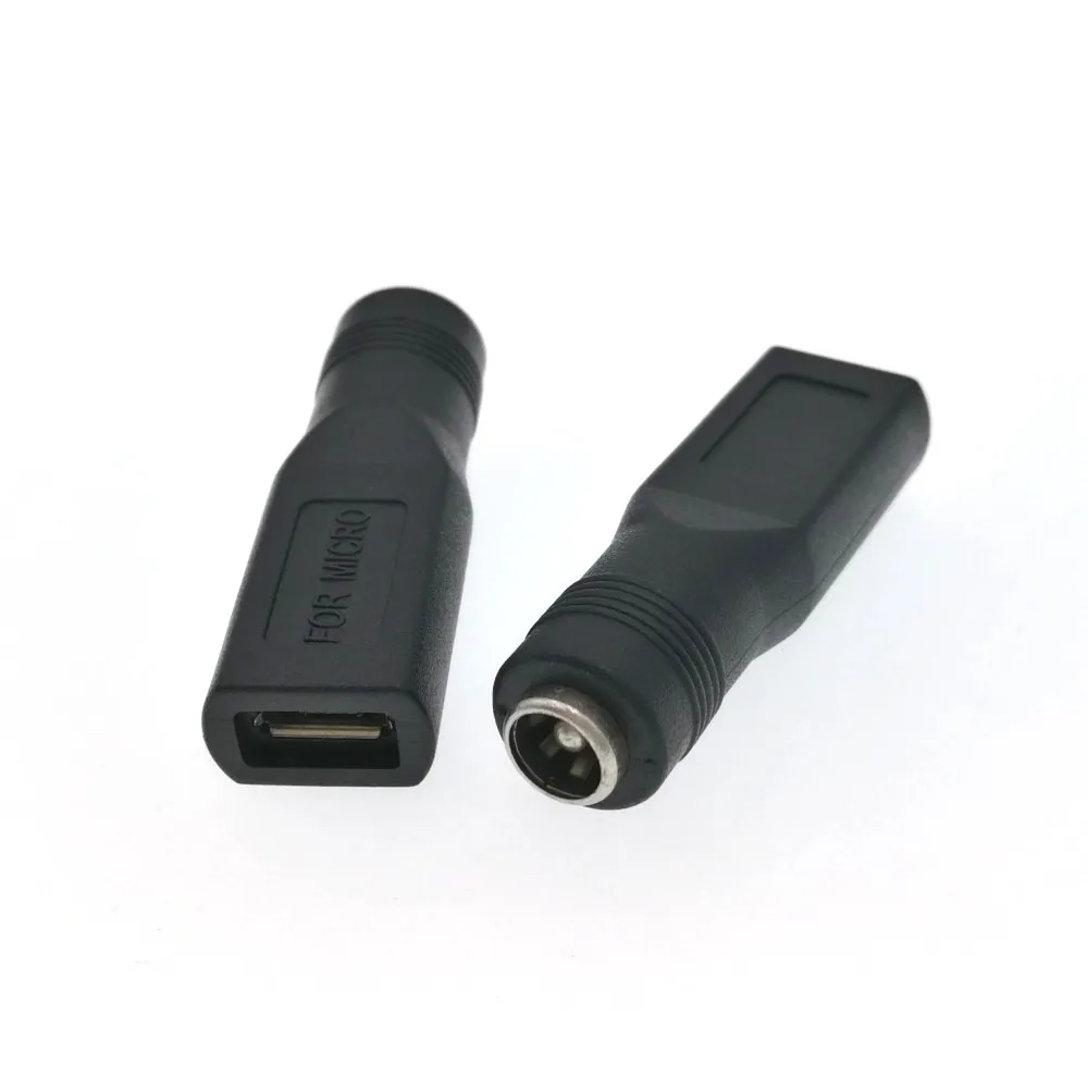 

5.5*2.1mm Female to Micro USB female Jack 5Pin DC Power Charger Adapter Converter Connector For lapop