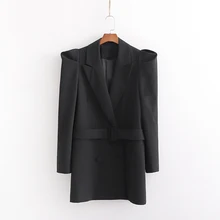 OMIKRON женский пиджак в деловом стиле Женская пушистая Элегантная куртка с длинными рукавами женский пиджак в офисном стиле официальные костюмы пальто Верхняя одежда