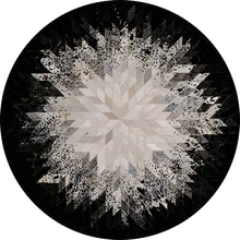 Круглый ковер, скандинавские простые современные подвесные корзины, компьютерное кресло, чайный столик, прикроватный матрас, полный ковер для гостиной