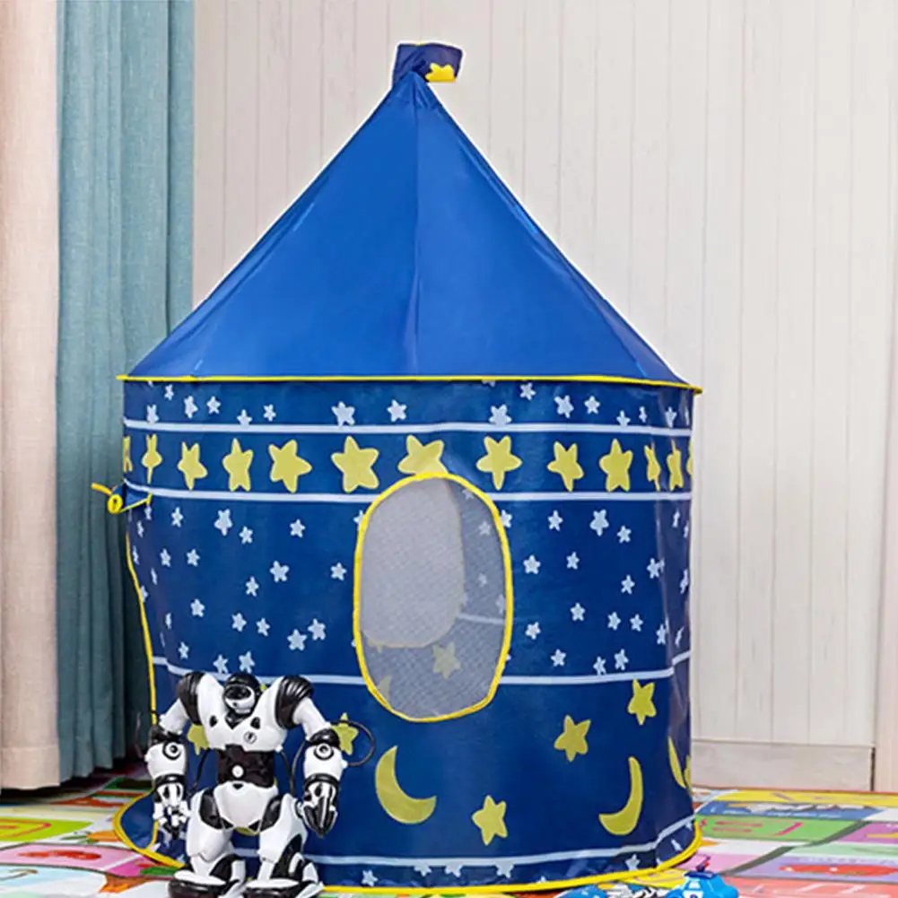 Замок принцессы Игровая палатка складной принц всплывающий игровой шатер домик игрушка открытый детский шатер для детей