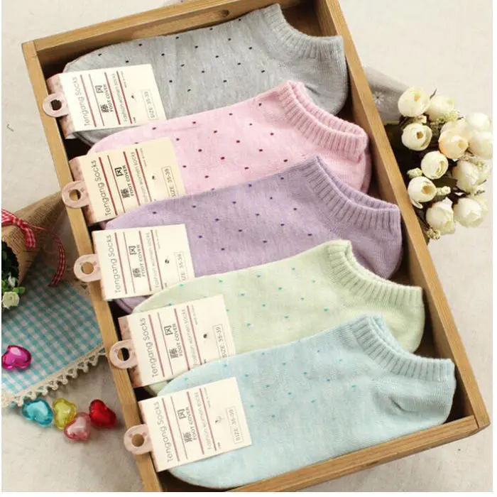 5 пар женских коротких носков женские короткие носки ярких цветов летние и Весенние Простые хлопковые носки для девочек носки с мультяшным животным