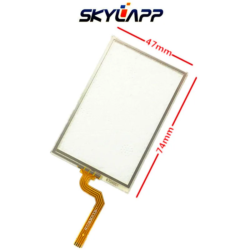 가민 알파 100F 하운드 트래커 핸드 헬드 GPS 터치 스크린 디지타이저 패널 교체 74mm * 47 mm에 대한 새로운 3 인치 터치 스크린