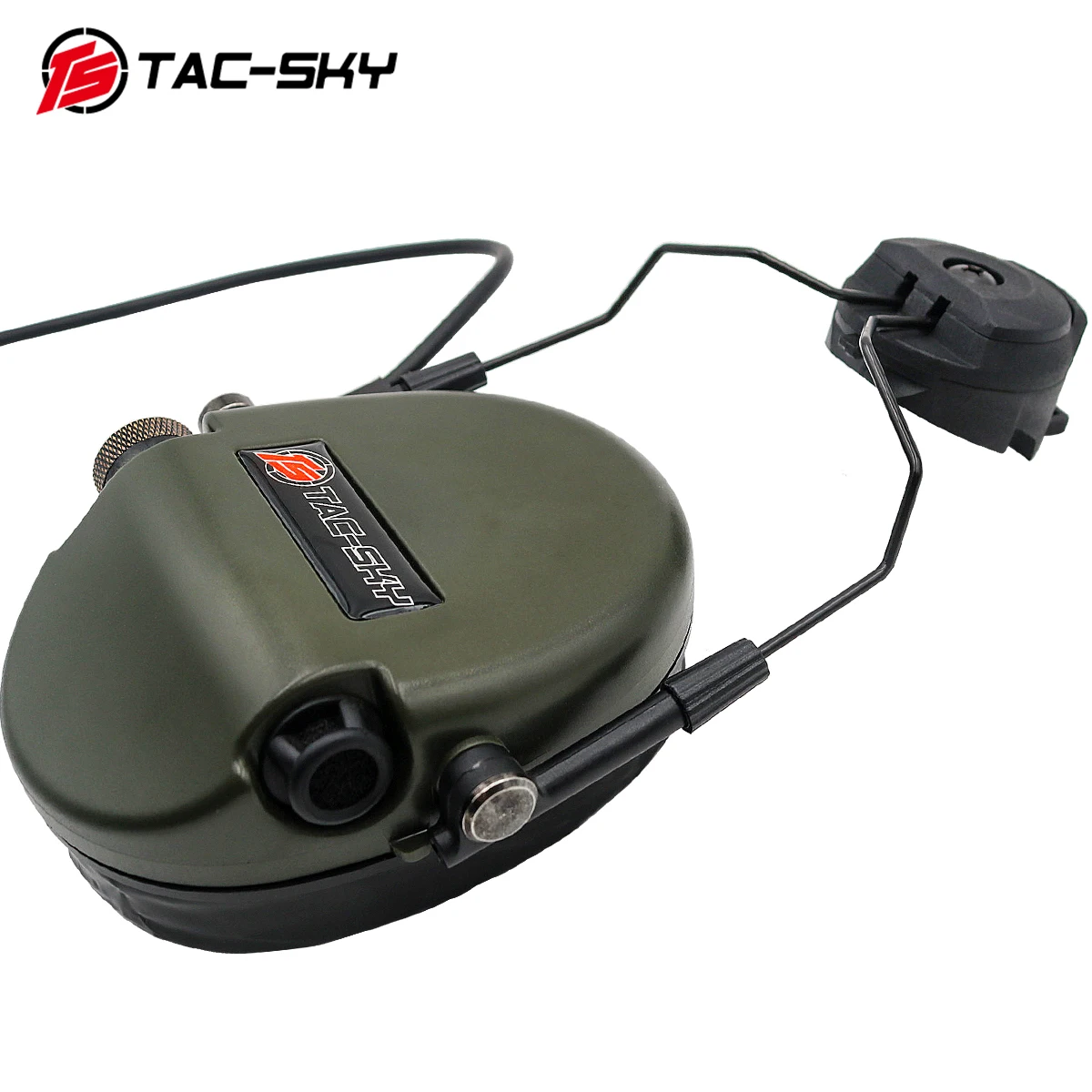 TAC-SKY TEA Hi-Threat Tier Tactical Helmet  Headphone Outdoor Hunting Tactical Calling Equipment Tactical Headset and  PTT U94