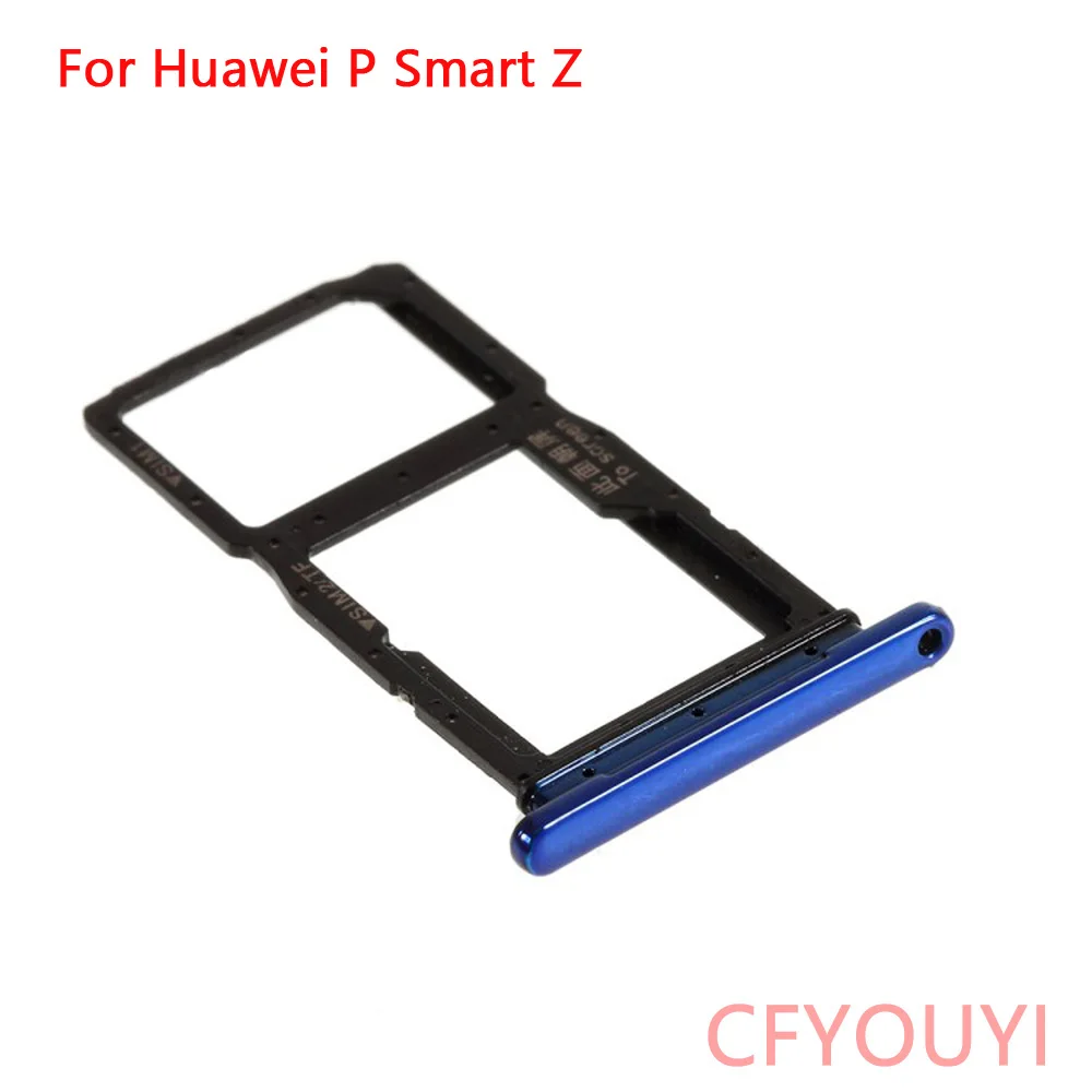 Original Dual Sim Micro Card Tray Slot Adapters Replacement Parts For Huawei Smart Z - Mobile Phone Flex Cables - AliExpress