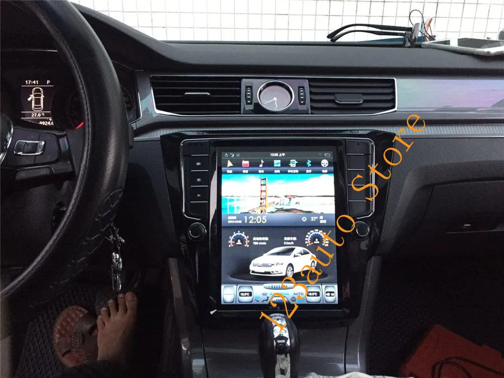 10 4 ''вертикальный экран Tesla Style Android 8 1 автомобильный DVD GPS плеер Радио Навигация