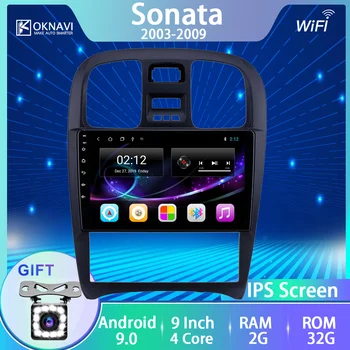 

Autoradio Car Radio for Hyundai-s Sonata 2003 2004 2005 2006 2007 2008 2009 GPS 2DIN Multimedia DVD Player 9 Inch Android WIFI