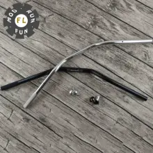 Универсальный для Renthal moto rcycle 22 мм руль Ретро рулевое колесо Винтаж moto rbike Кафе Racer GN 730 мм 7/8 ''Guidon de moto