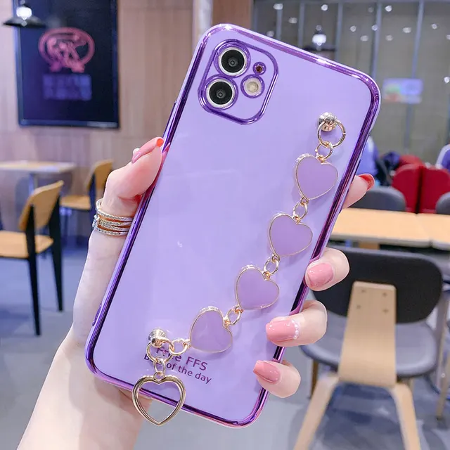 Funda De Teléfono Con Pulsera De Muñeca Para Redmi Note 9, Carcasa