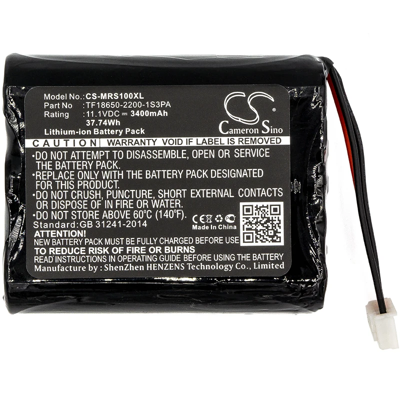 

Cameron Sino Battery For Marshall Stockwell Speaker Battery Li-ion 3400mAh / 37.74Wh