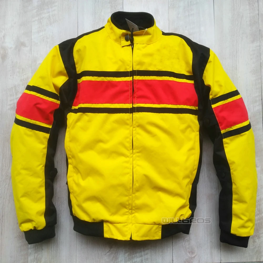 Locomotive ATV Bike Off-road Yellow Black Jacket Motocross Motorcycle Mountain Bicycle Jackets With Cotton Liner And Protector | Автомобили