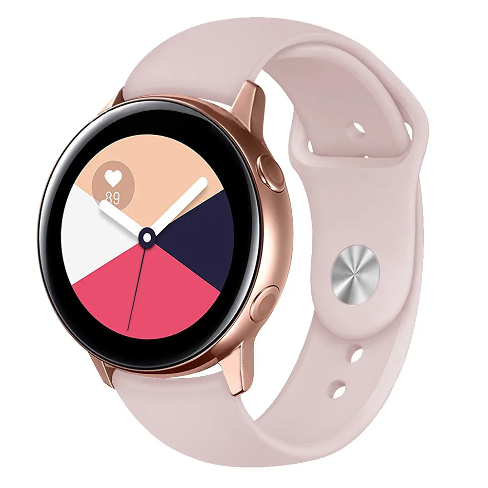22 мм 20 ремешок для samsung gear sport s3 s2 classic galaxy watch active 40 44 мм 46 мм 42 мм ремешок huami amazfit gtr bip huawei gt 2
