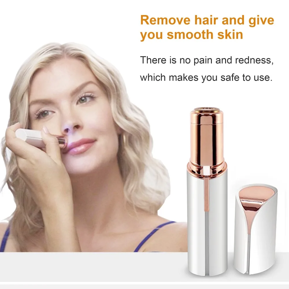 

Electric Epilator Lady Shaver Female Portable Body Hair Removal Razor Trimmer Painless Facial Body Depilator