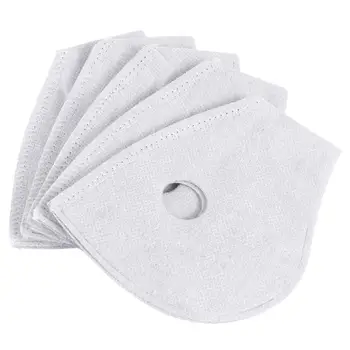 

5pcs Cotton Mask Filter Pad 5 Layers Protective Mask Gaskets Disposable Replaceable Dust Masks Filter Pad For All Face Masks