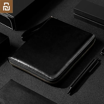

New Youpin fizz leather business notebook B6 stationery zipper loose-leaf notepad efficiency plan book multifunctional notebook