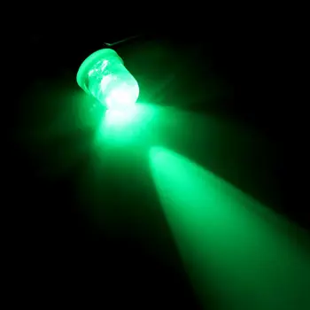 

1815 T4W LED Lights Bulbs Lamp Set Replacement Auto 10Pcs Indoor Green