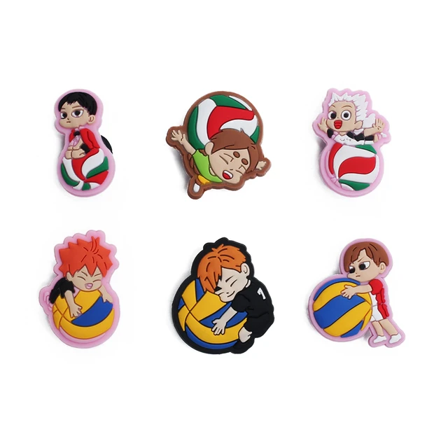 Hot Sales 1 Piece Anime My Hero Academia PVC Shoe Charms Cartoon Jibz for  Croc Charms Kids Shoe Buckle Back Buttons for Crocs - AliExpress