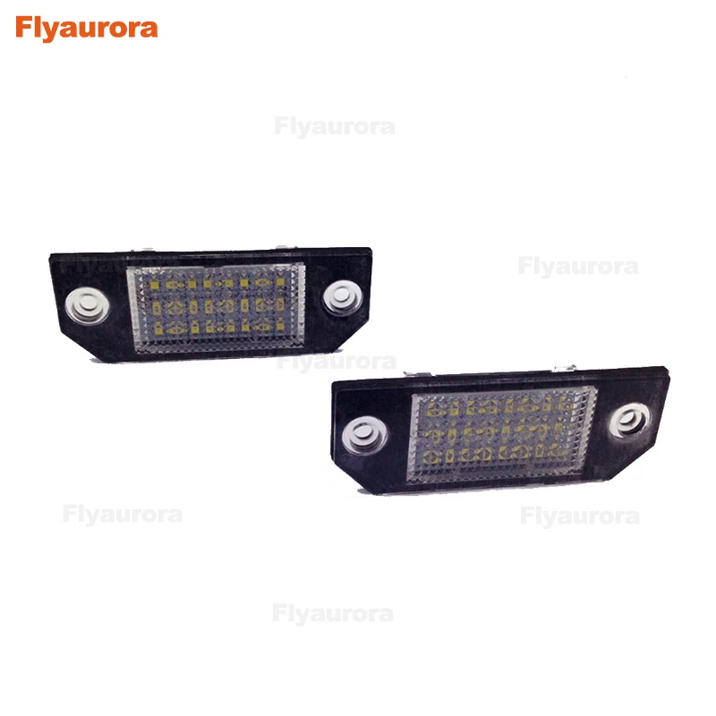 Flyaurora, 1 пара, светодиодный фонарь для автомобиля, для фокусировки, светодиодный, боковое зеркало для автомобиля, лужа, логотип, светильник, зеркало заднего вида, прожектор, светильник для Ford Focus