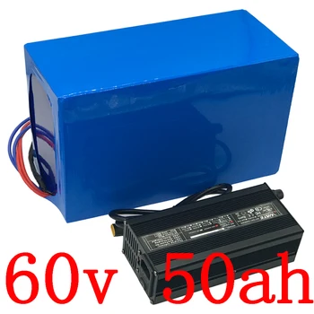 شراء60V بطارية حزمة 60V 50AH الكهربائية دراجة بطارية 60V 50AH ليثيوم بطارية ل 60V 1500W 2000W 3000W بطارية سكوتر كهربائي