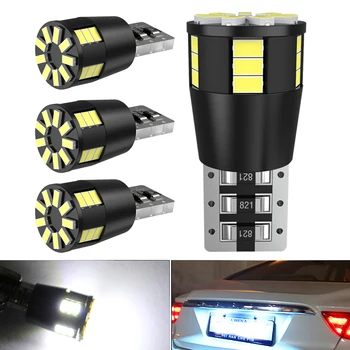 

4x W5W LED 168 2825 T10 Bulb Clearance Side Marker Lights For jeep Wrangler Cherokee Comanche Commander Compass Grand 12V white