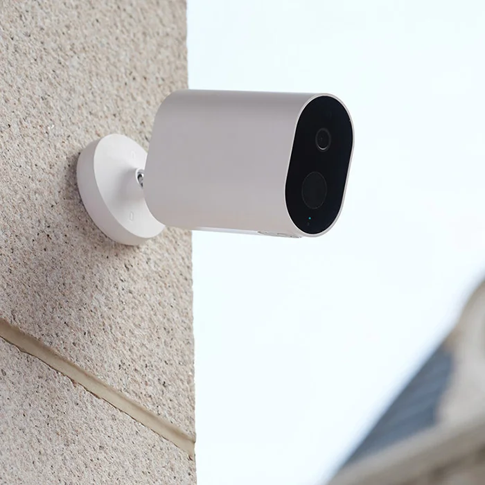Xiaomi Mijia умная IP камера с батареей 1080P AI гуманоидное приложение обнаружения управление IP65 уличная Беспроводная умная камера - Цветной: Белый