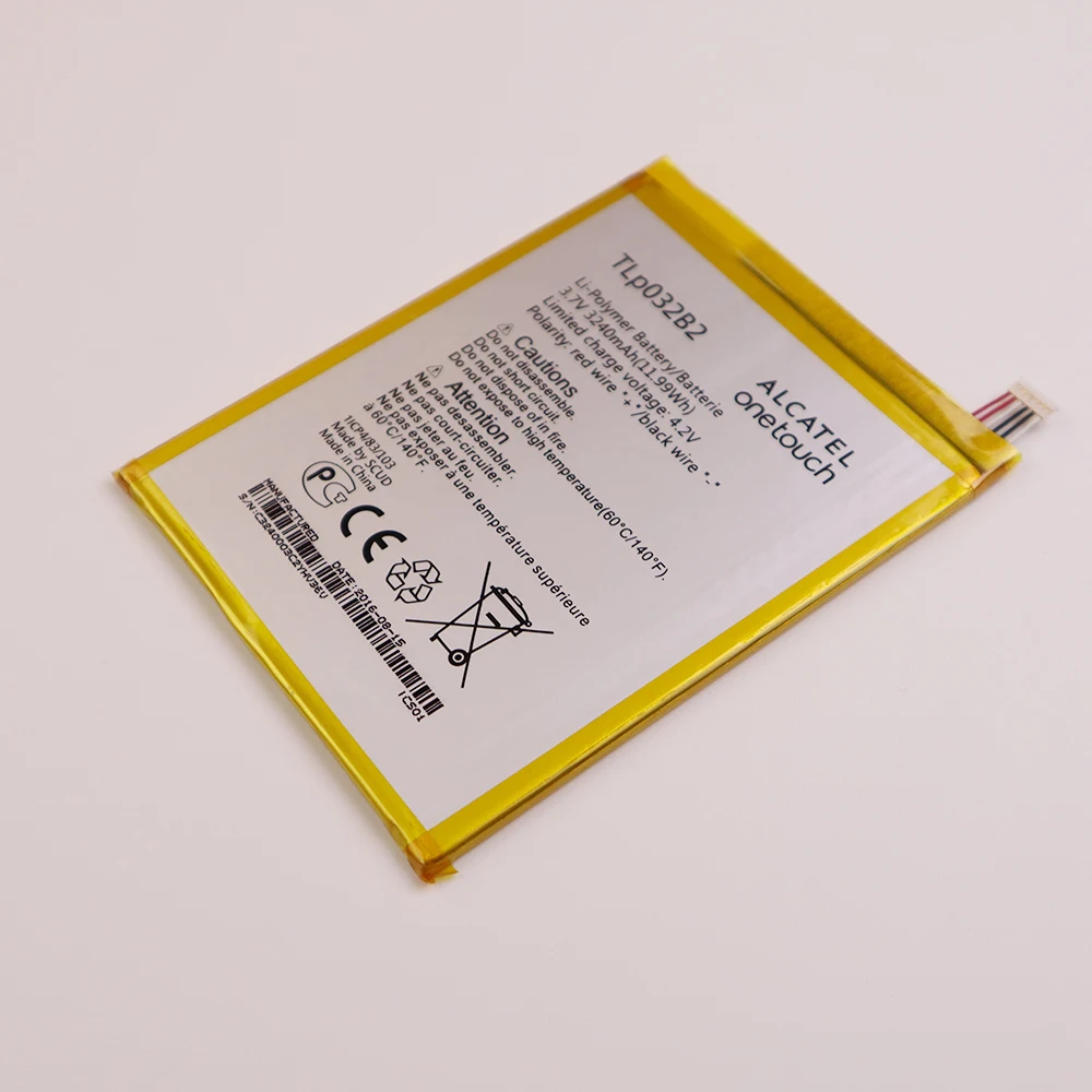 Высокое качество 3240 мАч TLp032B2 батарея для Alcatel One Touch Pixi 8 Pixi 3 8,0 3g WiFi OT-9015W OT-P330X TLp032B2 TLp032BD тесто