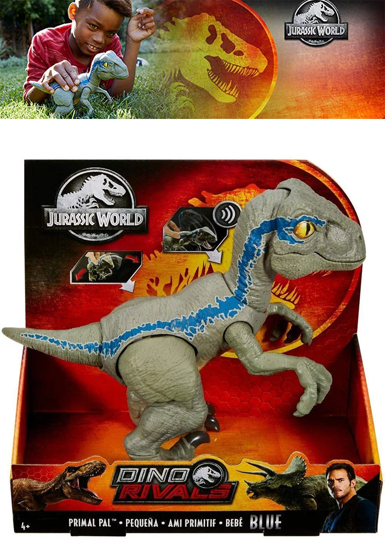 Velociraptors Blue 2 x Educational Dinosaur Models Kids Toys Cryolophosaurus 