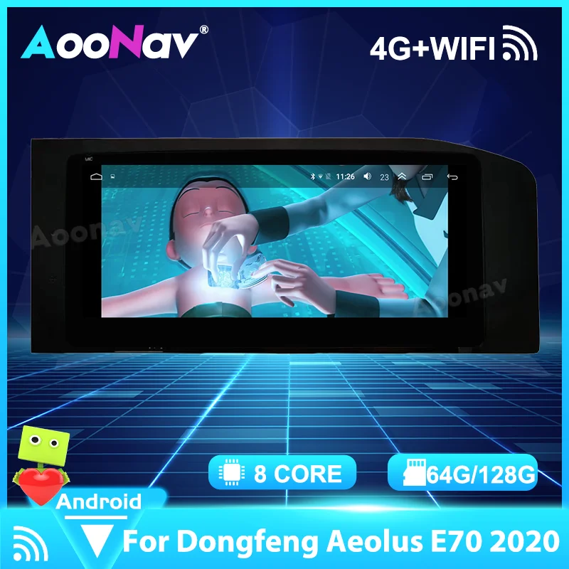 

2 din Android System Car Radio For Dongfeng Aeolus E70 2020 GPS 4G WIFI Navigation Multimedia Player Stereo Head Unit