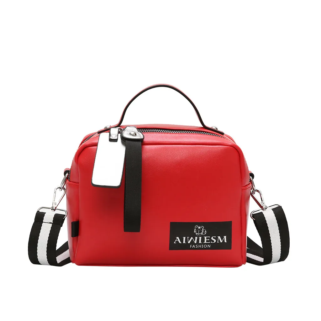 

Hangdbags Summer Fashion Women Bag Solid Leather Shoulder Bag Double zipper Solid Color Hot Sale Shoulder Crossbody Bag Handbag