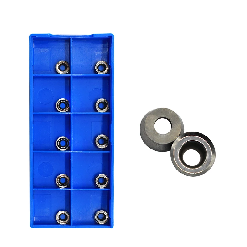 

RCGT0702 MO AK H01 RCGT 0702 10PCS Aluminum Cutter Blade Insert Cutting Tool Turning Tool CNC Tools AL +TIN Alloy Wood