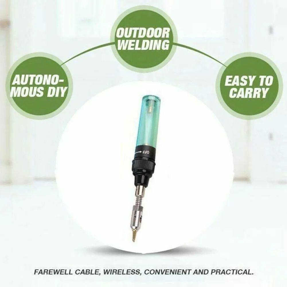 hot stapler plastic repair 3in1 Mini Portable Alkane Gas Soldering Iron Pen 450℃ Torch Welding Electric Tool Cordless For Soldering Iron Soldering Kit gas welding equipment