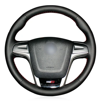 

Black PU Faux Leather DIY Hand-stitched Car Steering Wheel Cover for MG MG5 MG 5 2010-2018 MG MG GT 2014-2018 MG GS 2015 2016