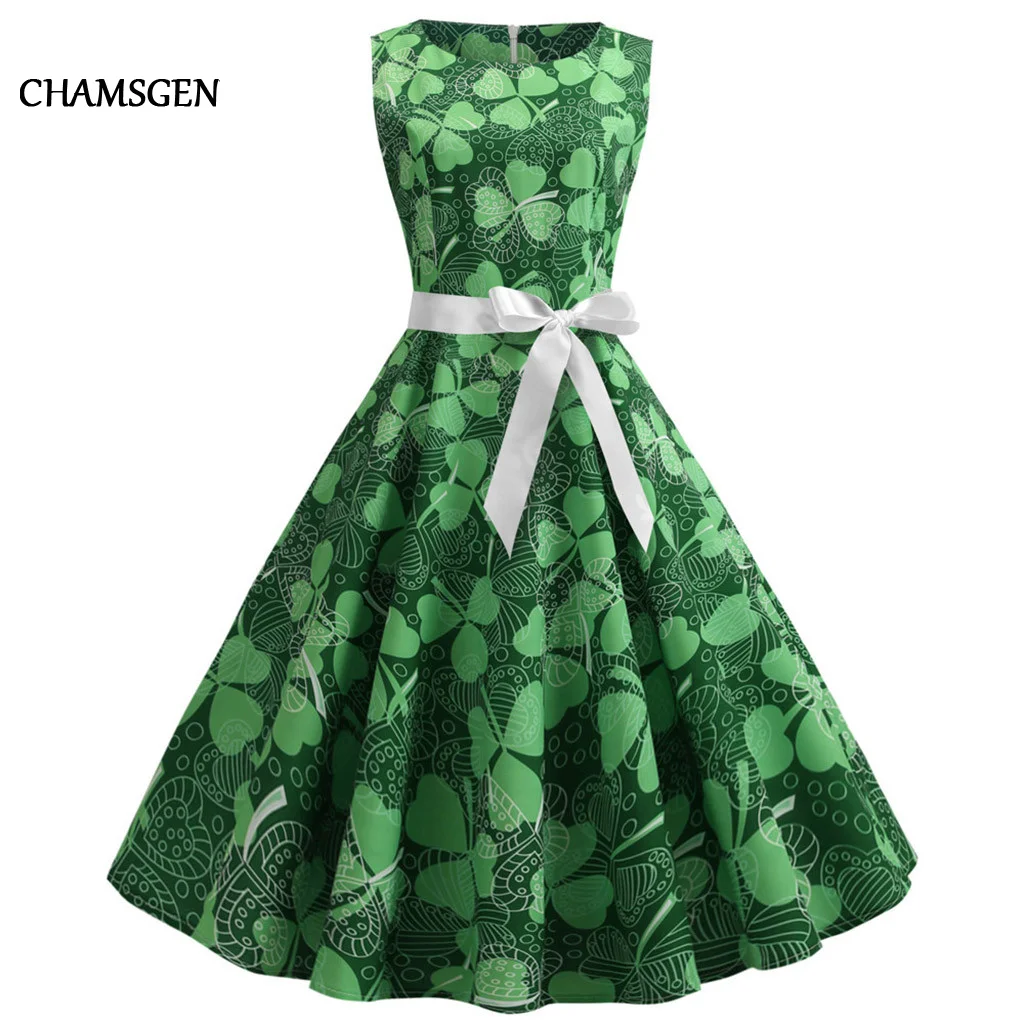 shamrock green dress