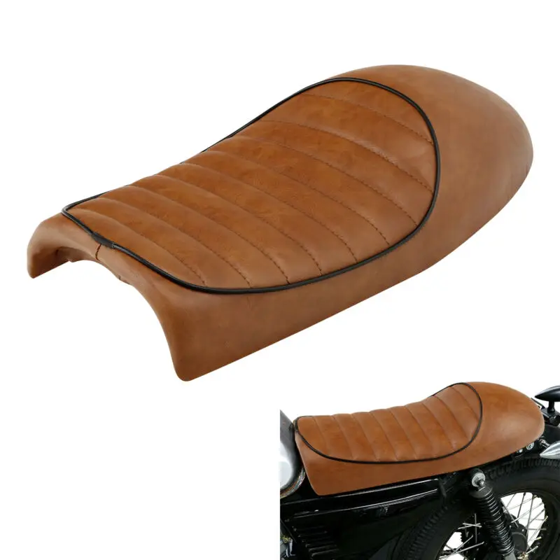 

Hump Vintage Saddle Cafe Racer Cushion Seat For Honda CB CB750 CG125 Suzuki GS Yamaha XJ