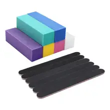 13 шт./компл. форма ногтей Полировщики для ногтей файл сушилка УФ гель с белым светом для гелевых ногтей cо шлифовальными буферными резцами, блок для ногтей Маникюр Педикюр шлифовальный инструмент для ногтей