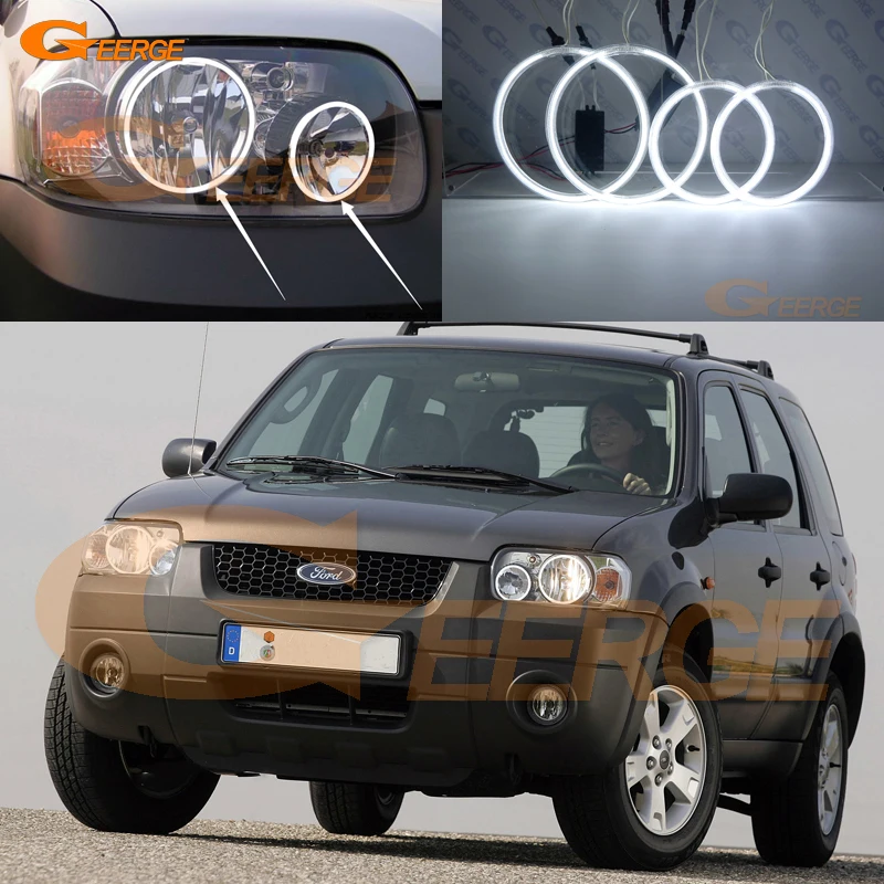 Для Ford Maverick 2005 2006 2007 отличный ультра яркий ccfl ангельские глазки Halo Кольцо
