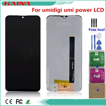 

6.3 inch Lcd Phone For umidigi umi power LCD + Touch screen Display Assembly Repair Parts Replacement Accessories with Tool