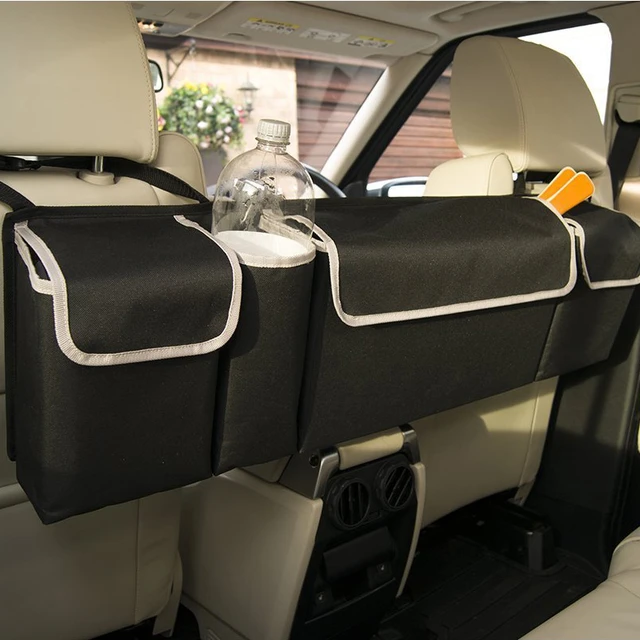 Coffre de rangement de voiture pliable, boîte de rangement pour siège  arrière, organisateur de voiture pliable et Durable, accessoires de voiture  - AliExpress