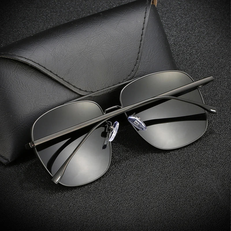 

Sunglasses Men Polarized Brand Designer Pilot Alloy Sun Glasses Vintage High Quality Driving Eyeglasses Male Goggles